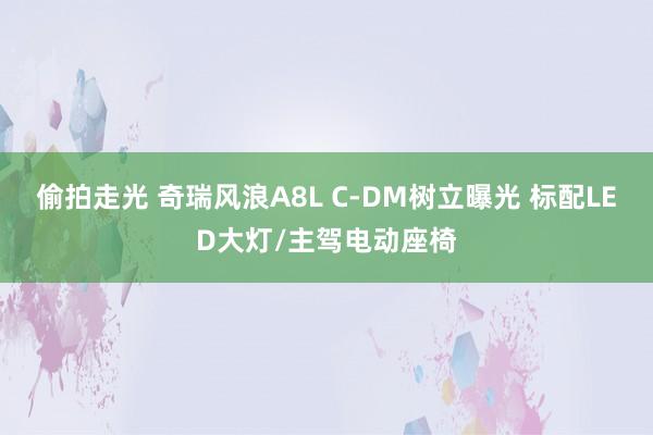 偷拍走光 奇瑞风浪A8L C-DM树立曝光 标配LED大灯/主驾电动座椅