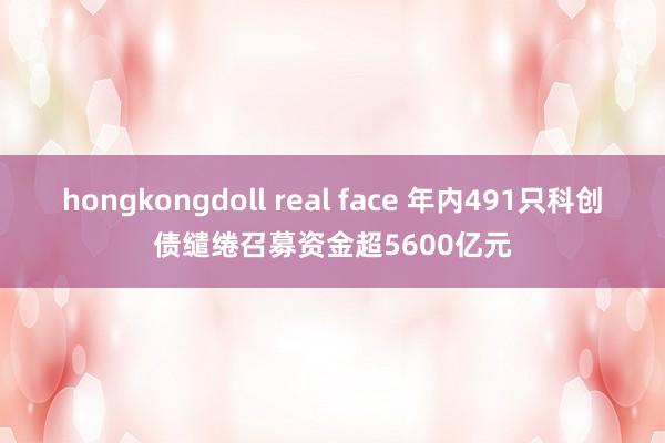 hongkongdoll real face 年内491只科创债缱绻召募资金超5600亿元