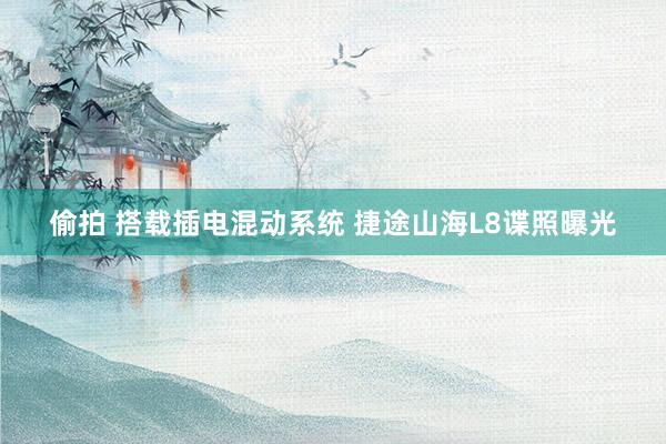 偷拍 搭载插电混动系统 捷途山海L8谍照曝光