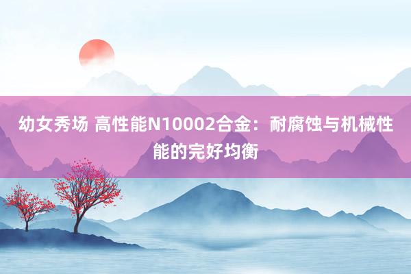 幼女秀场 高性能N10002合金：耐腐蚀与机械性能的完好均衡