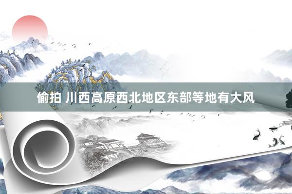 偷拍 川西高原西北地区东部等地有大风