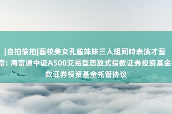 [自拍偷拍]藝校美女孔雀妹妹三人組同時表演才藝 A500海富: 海富通中证A500交易型怒放式指数证券投资基金托管协议