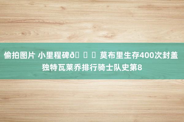 偷拍图片 小里程碑🎉莫布里生存400次封盖 独特瓦莱乔排行骑士队史第8
