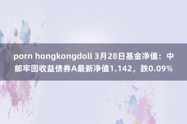 porn hongkongdoll 3月28日基金净值：中邮牢固收益债券A最新净值1.142，跌0.09%