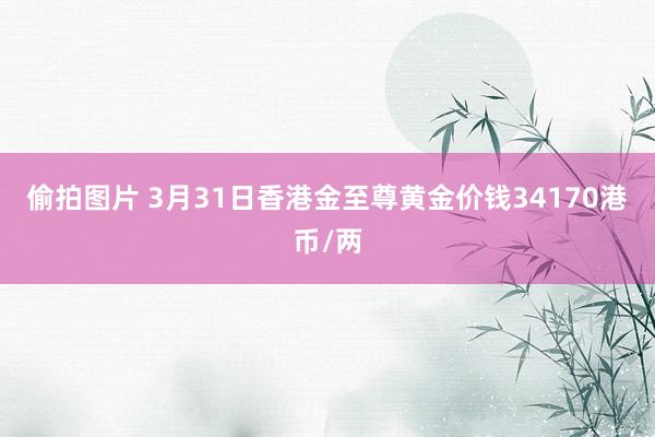 偷拍图片 3月31日香港金至尊黄金价钱34170港币/两